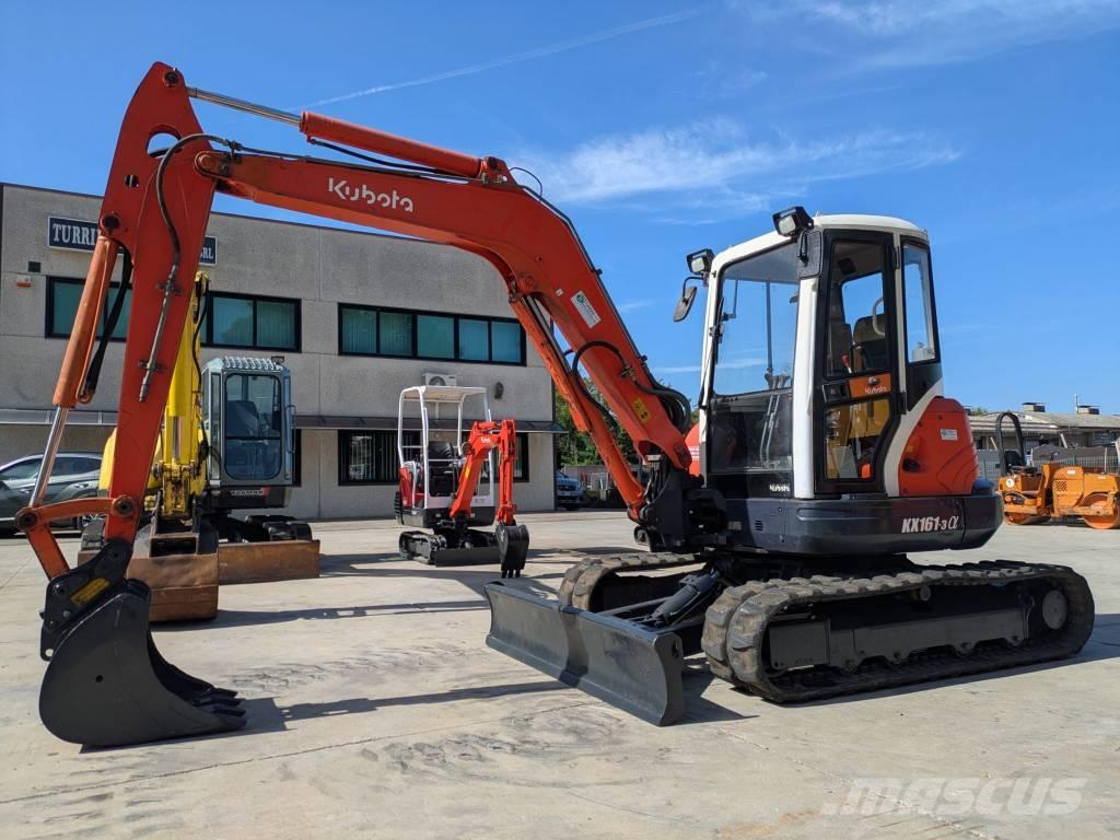 Kubota KX 161-3 A Mini rýpadlá < 7t