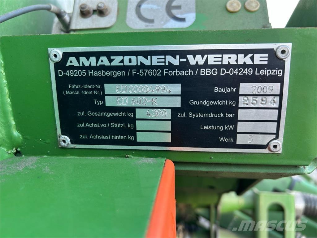 Amazone ED 602-K Presné sejačky