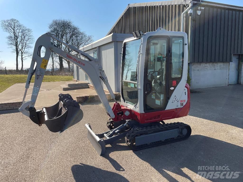 Takeuchi TB 216 Mini rýpadlá < 7t