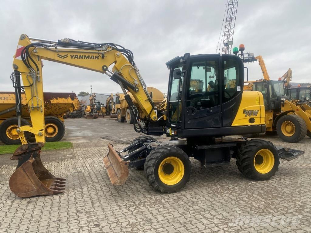 Yanmar B95w NVT Kolesové rýpadlá