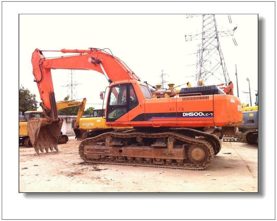 Doosan DH500 Pásové rýpadlá
