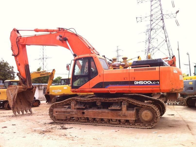 Doosan DH500 Pásové rýpadlá