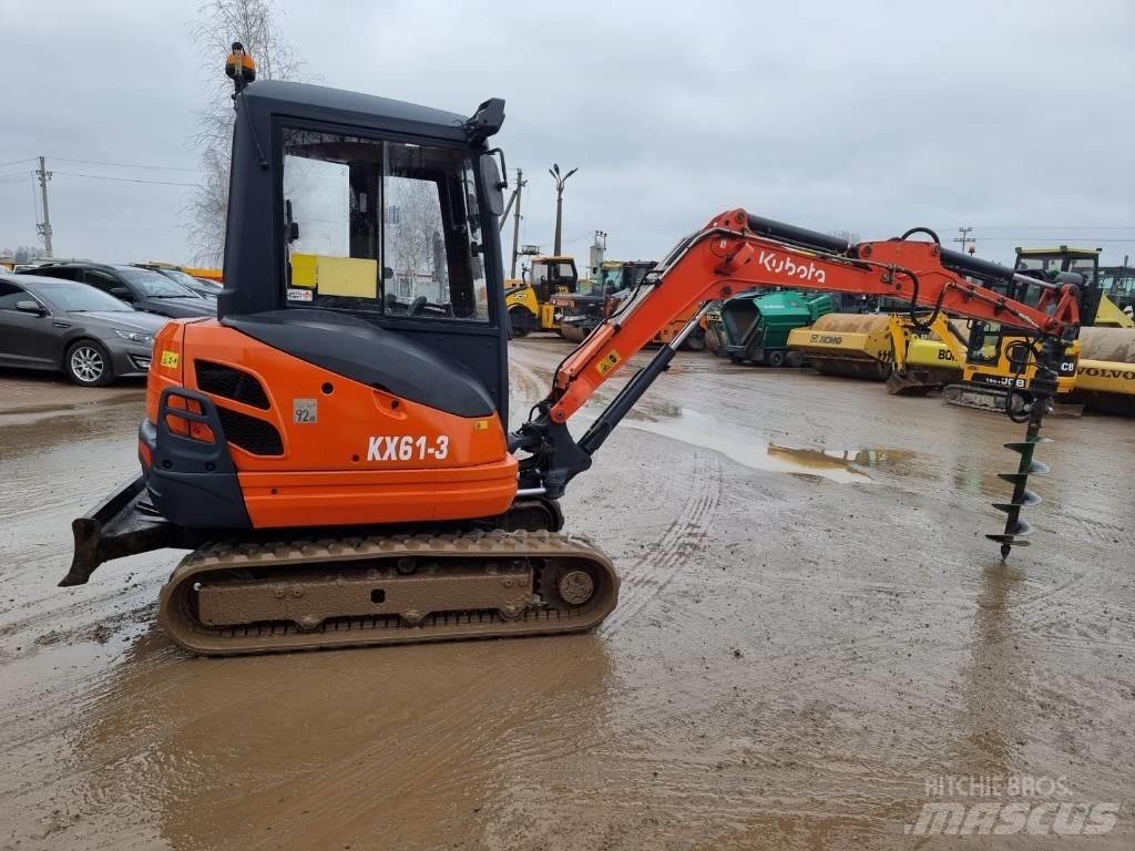Kubota KX 61-3 Mini rýpadlá < 7t