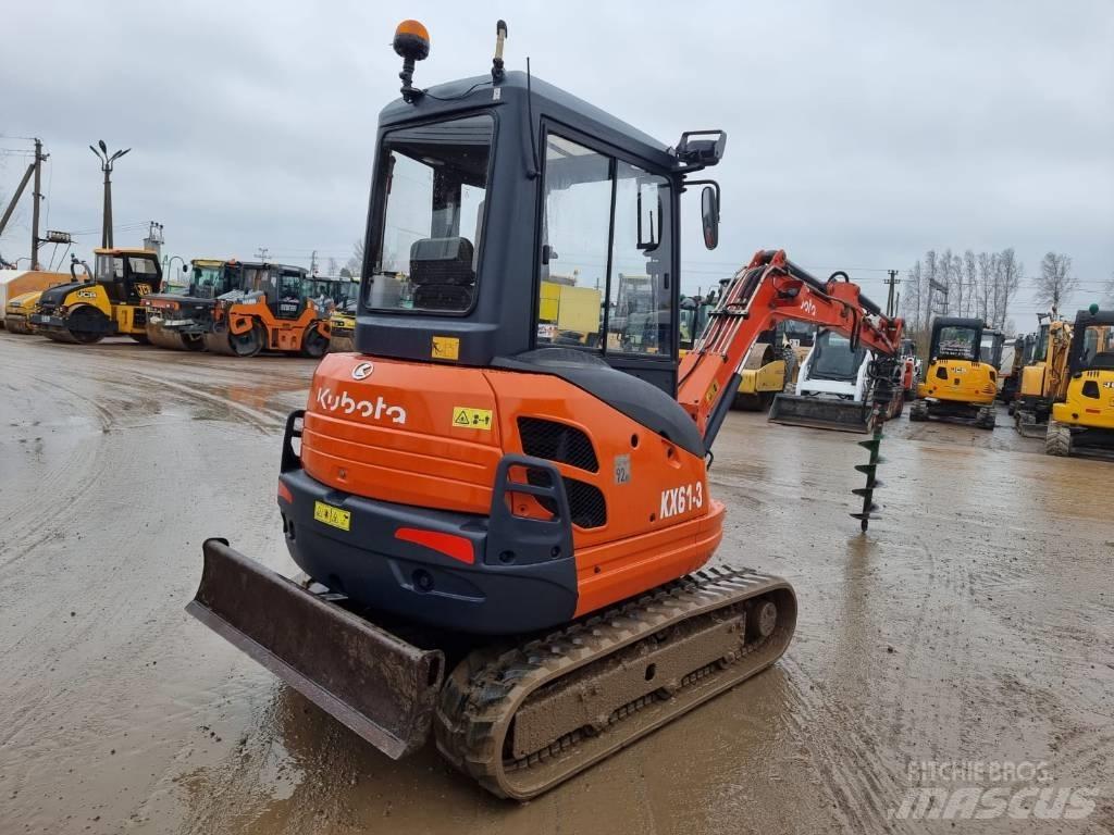 Kubota KX 61-3 Mini rýpadlá < 7t
