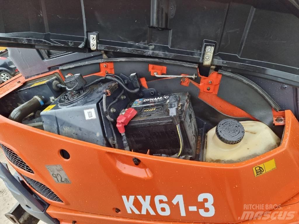 Kubota KX 61-3 Mini rýpadlá < 7t