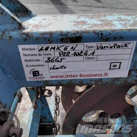 Lemken Variopack Ďalšie stroje na spracovanie pôdy a príslušenstvo
