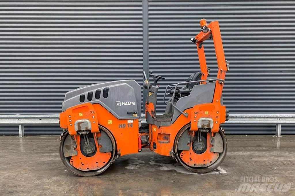 Hamm HD 14 VV Tandemové valce