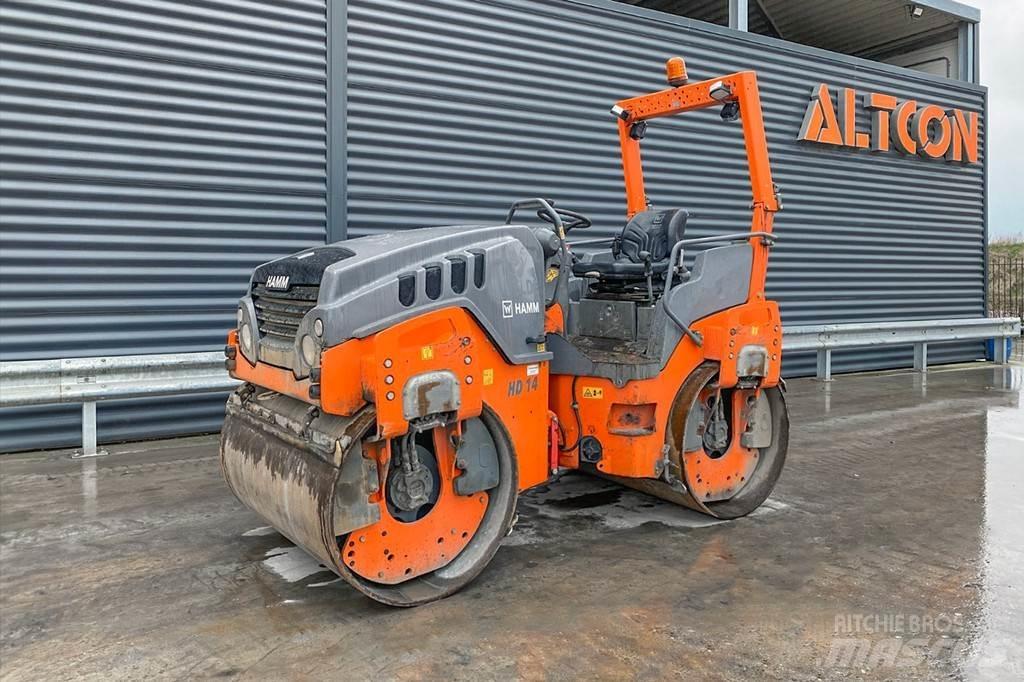 Hamm HD 14 VV Tandemové valce