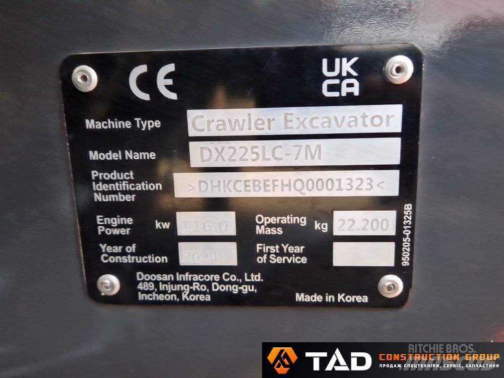 Develon DX 225 LC-7M Pásové rýpadlá
