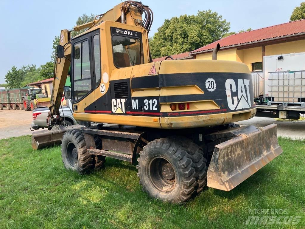 CAT M 312 Kolesové rýpadlá