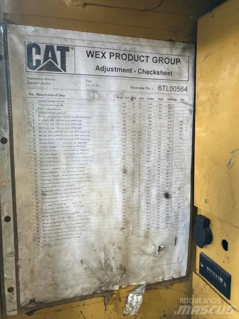 CAT M 312 Kolesové rýpadlá