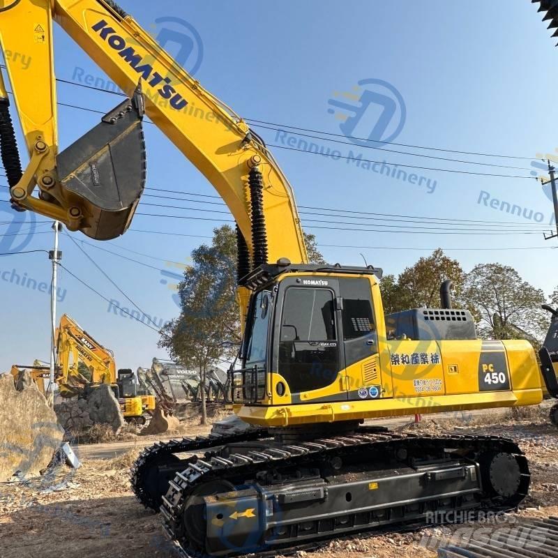 Komatsu PC450-8 Pásové rýpadlá