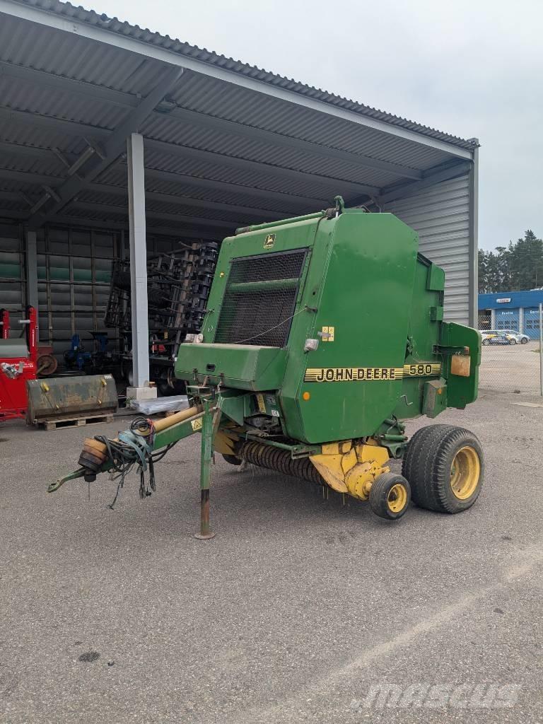 John Deere 580 Lisy na okrúhle balíky