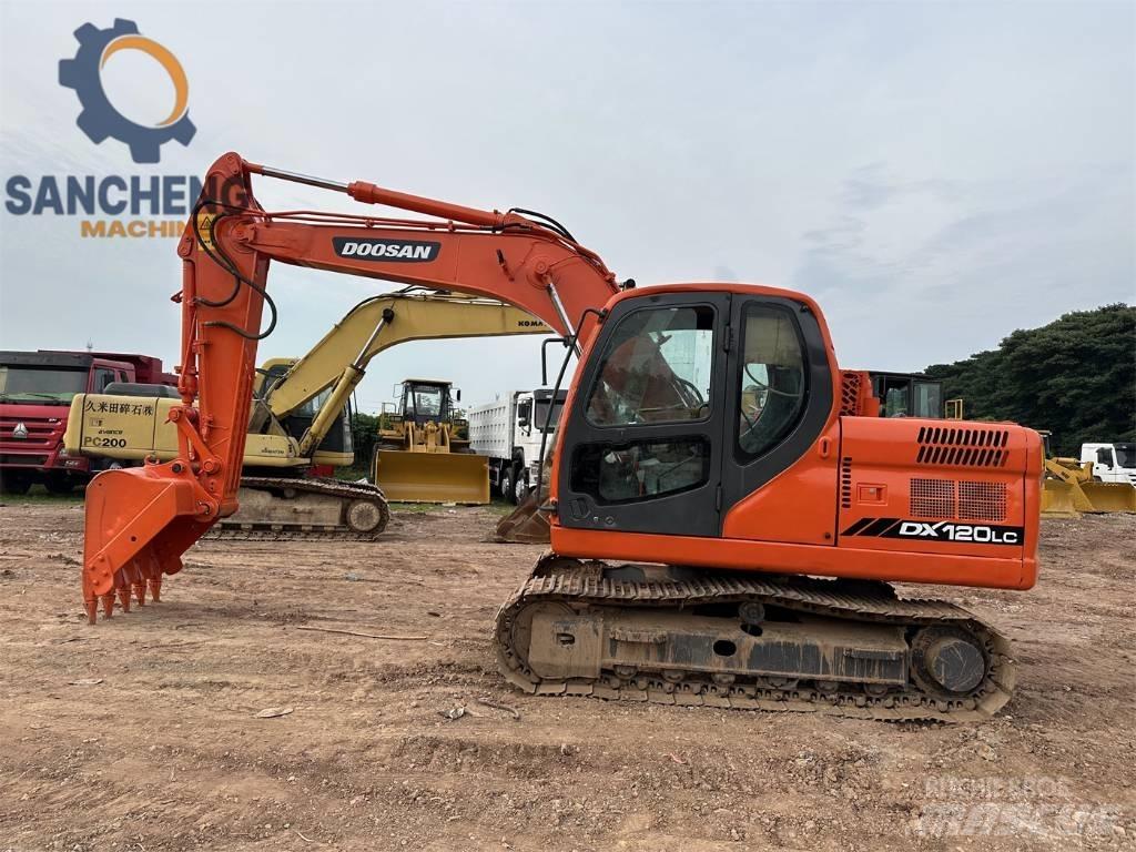 Doosan DX 120 Midi rýpadlá 7 t - 12 t