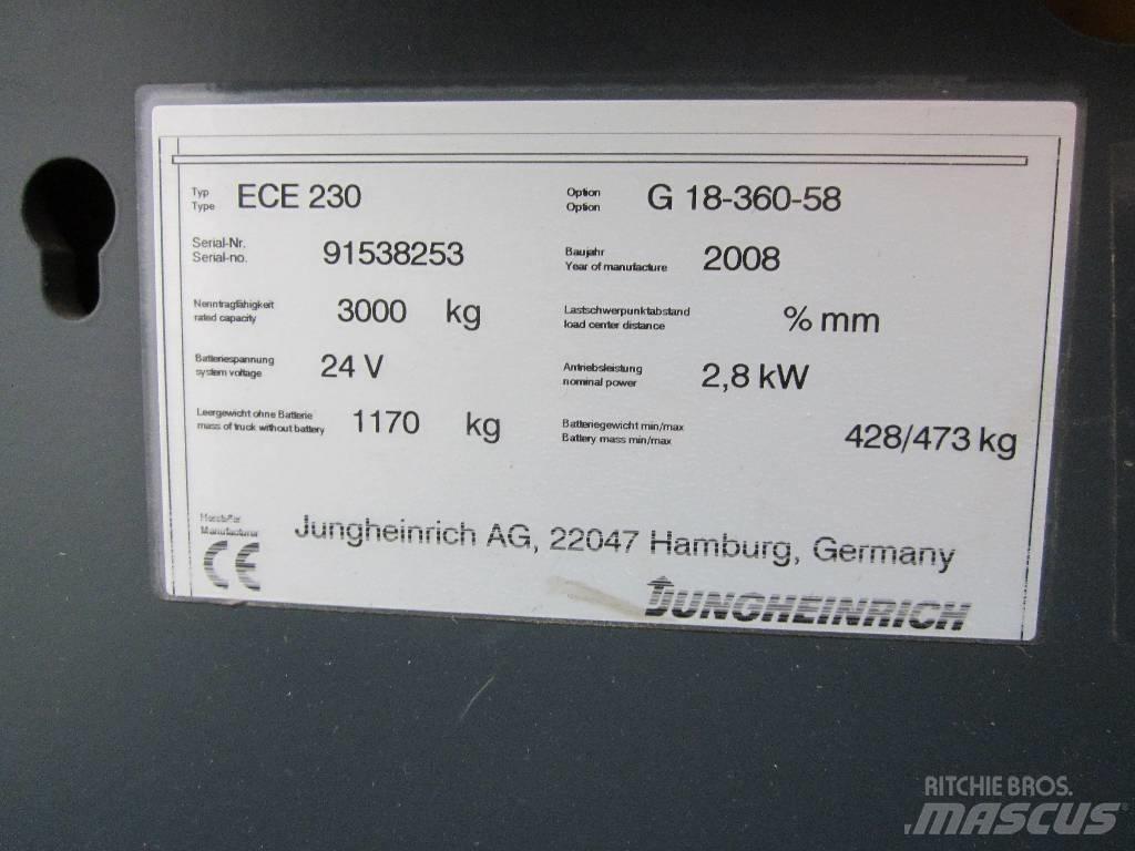 Jungheinrich ECE230 Akumulátorové vozíky