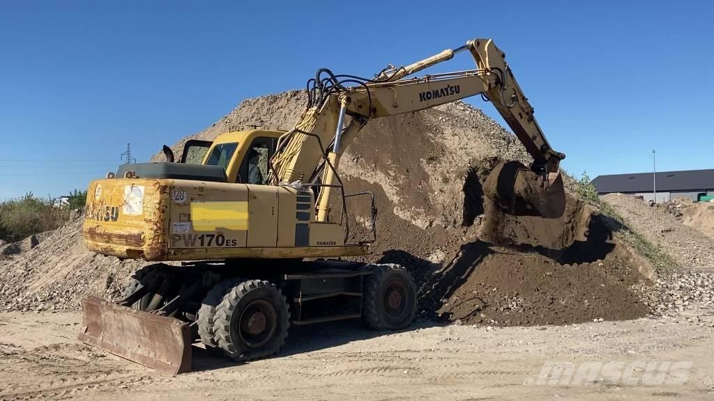 Komatsu PW 170-6 Kolesové rýpadlá