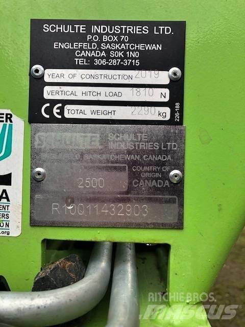 Schulte GIANT 2500 Zberača kameňa