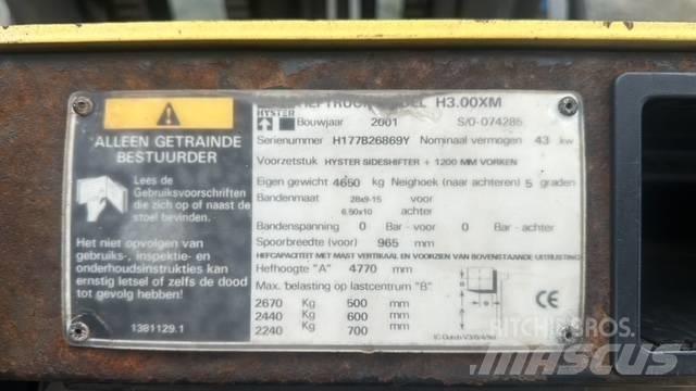 Hyster 3.00 XM Dieselové vozíky