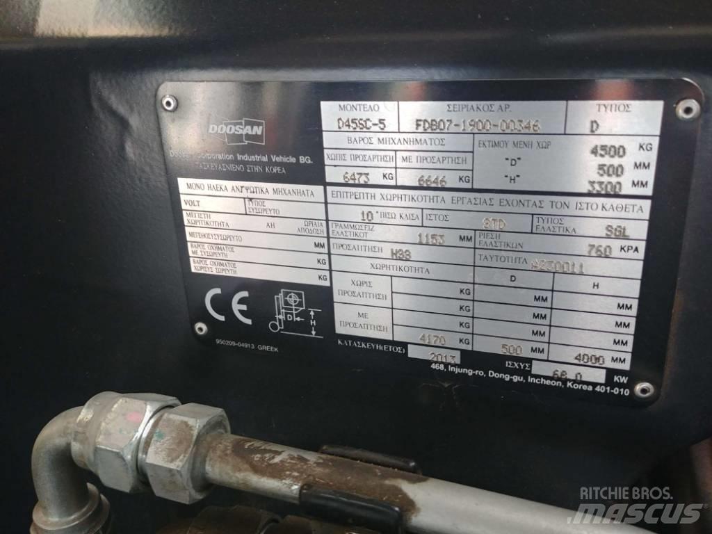 Doosan D45 SC-5 Dieselové vozíky