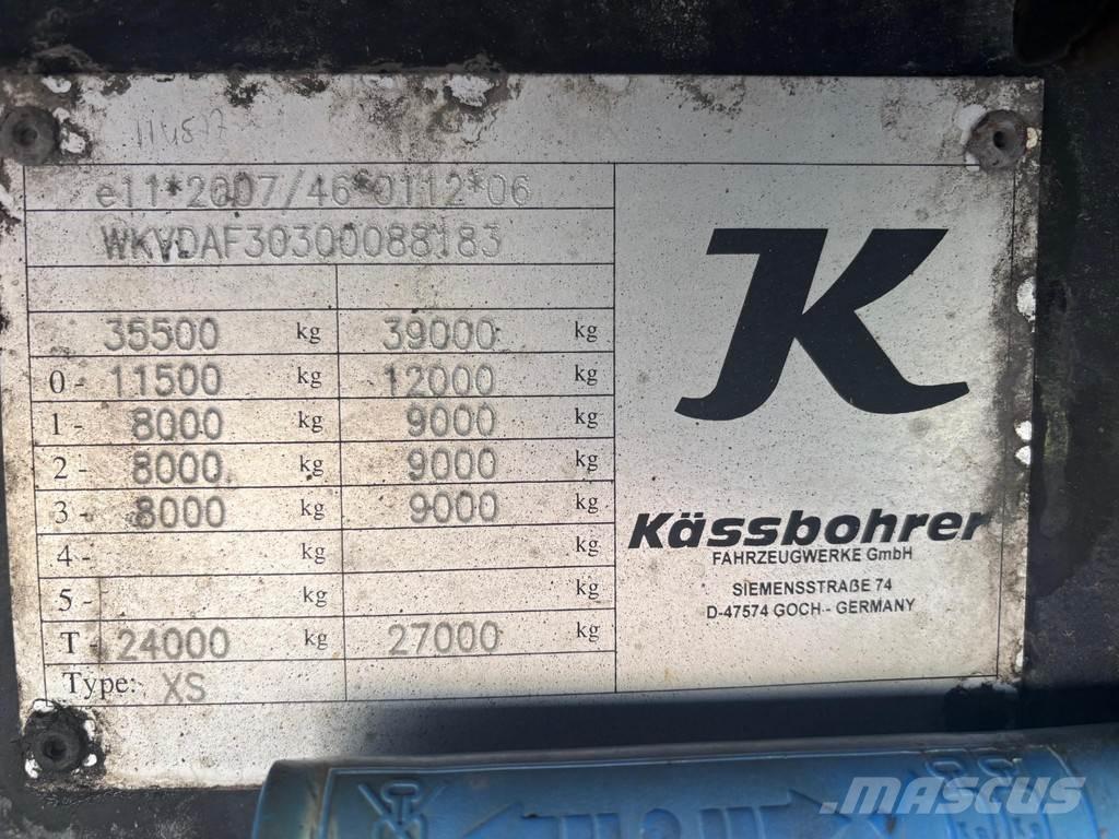 Kässbohrer Maxima Plachtové návesy