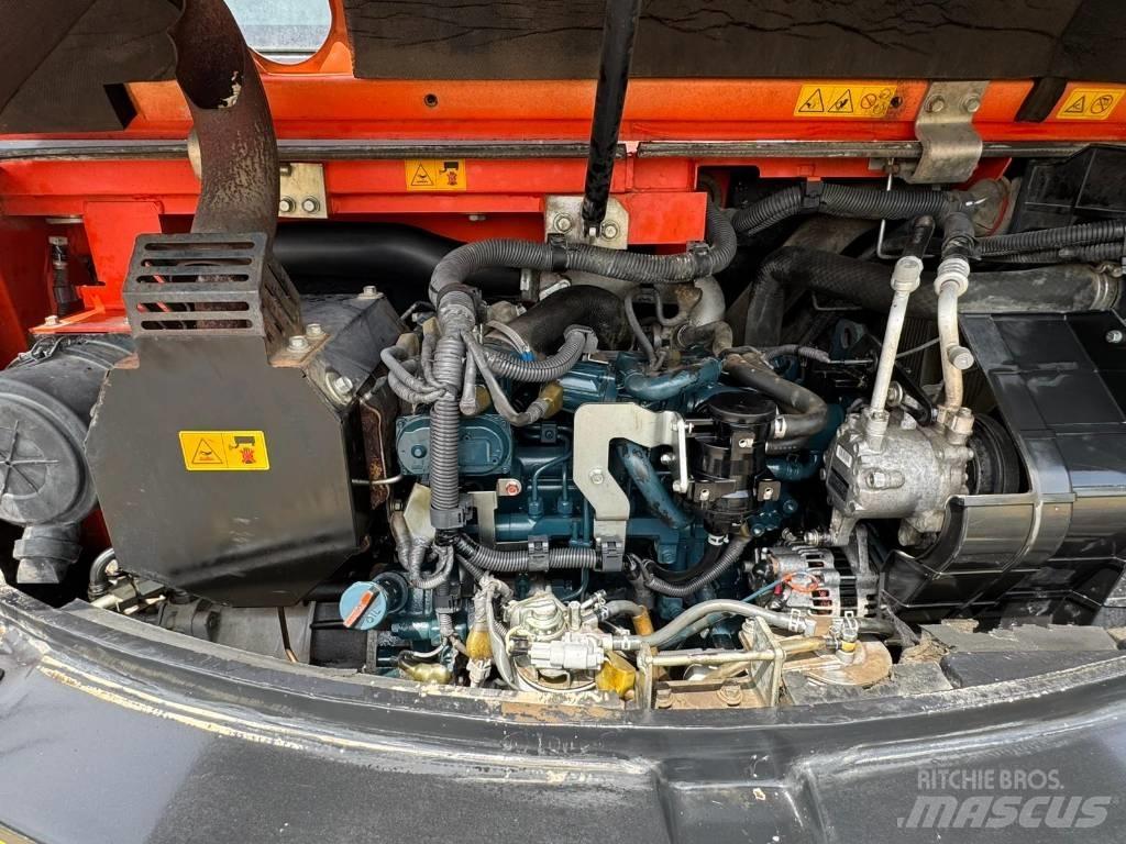Kubota KX 008-4 Mini rýpadlá < 7t
