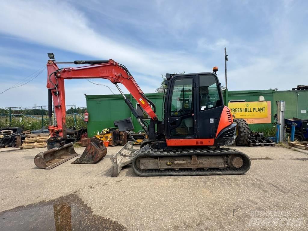 Kubota KX 008-4 Mini rýpadlá < 7t