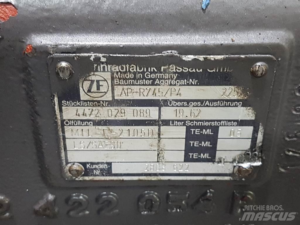 ZF AP-R745/P4 Nápravy
