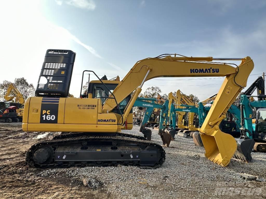 Komatsu PC 160 Pásové rýpadlá