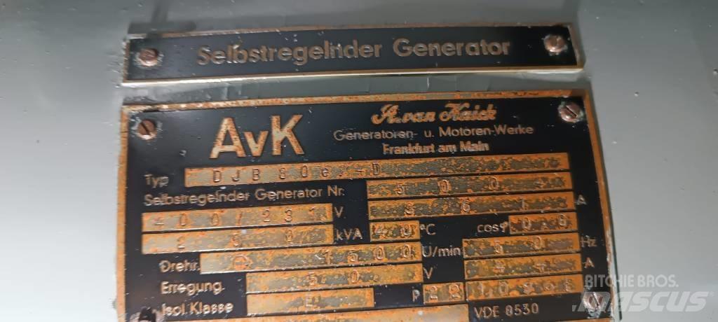 Deutz BF8M716 Naftové generátory