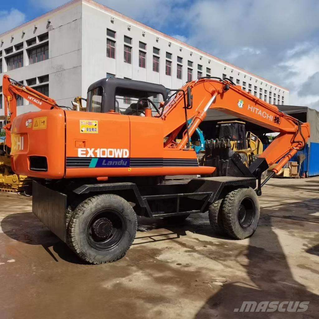 Hitachi EX 100 W D Kolesové rýpadlá