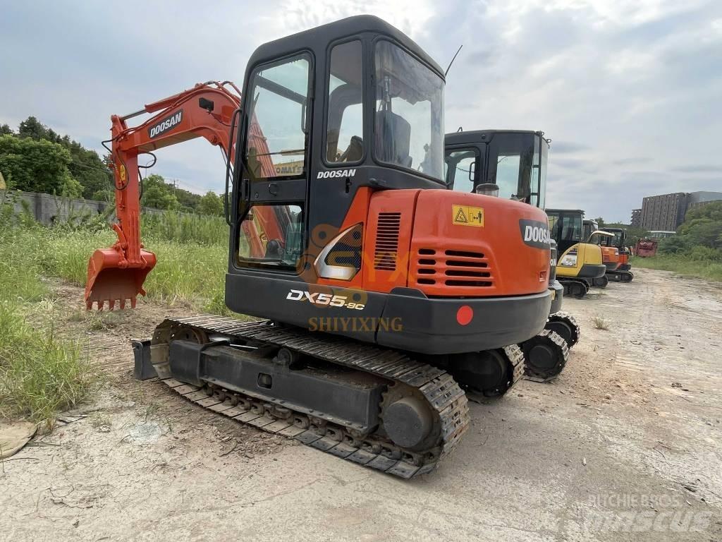 Doosan DX 55 Mini rýpadlá < 7t