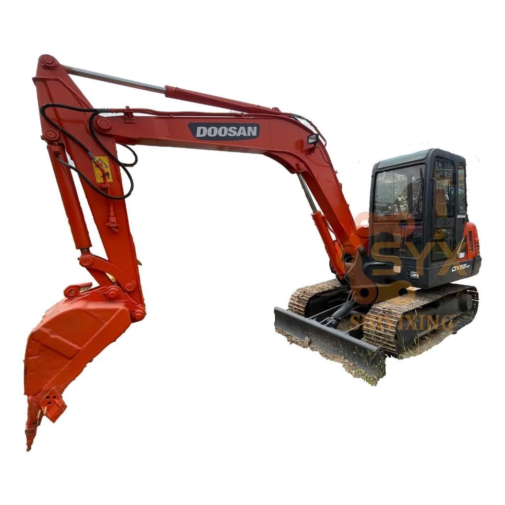 Doosan DX 55 Mini rýpadlá < 7t
