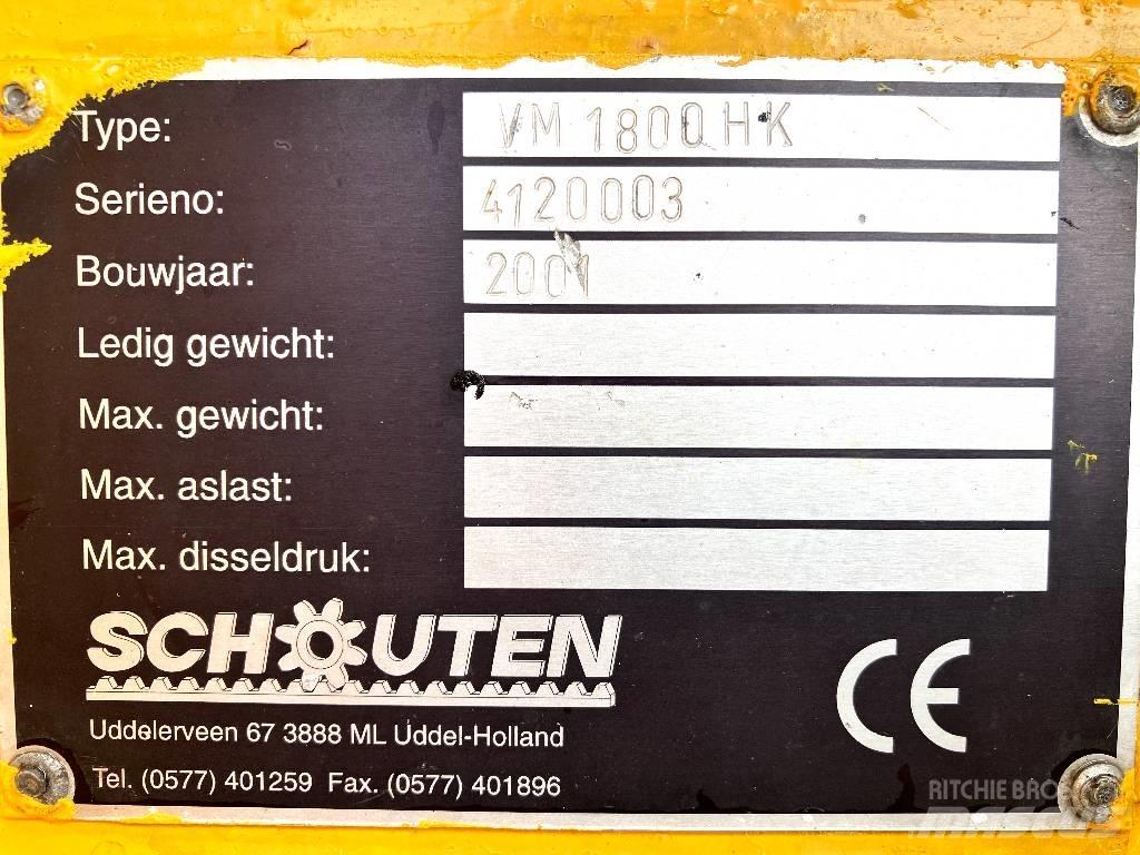 Schouten VM 1800 HK Zametacie stroje