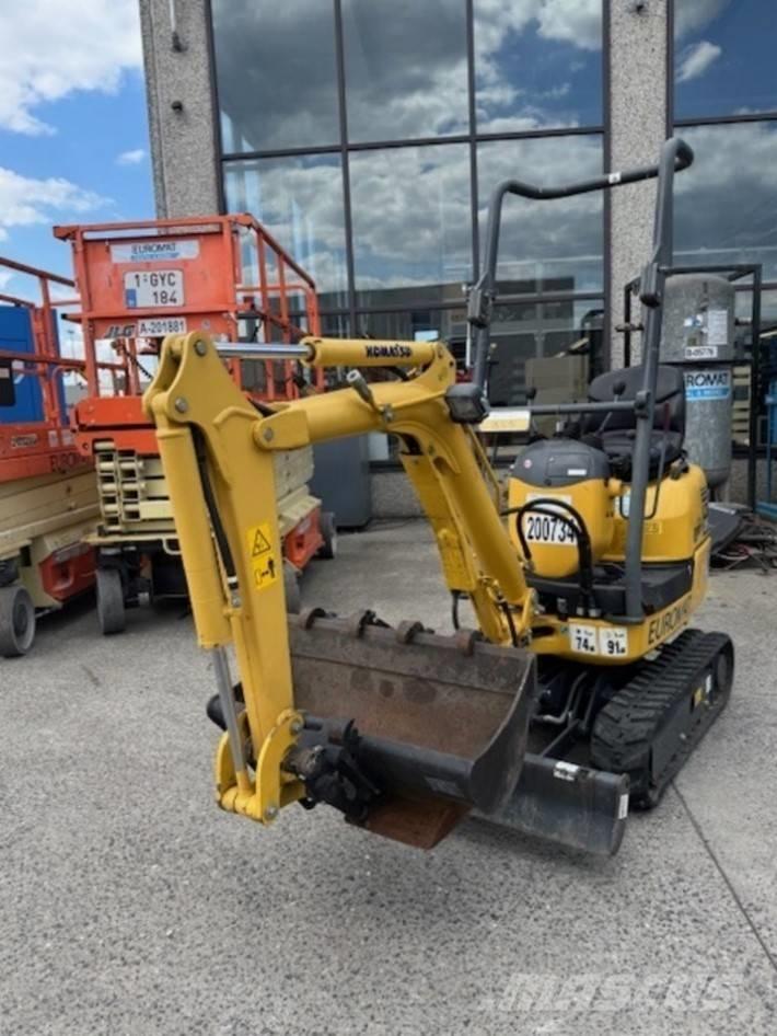 Komatsu PC 09-1 Mini rýpadlá < 7t
