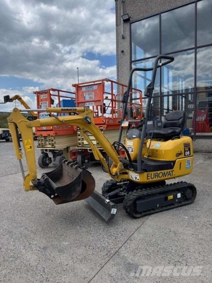 Komatsu PC 09-1 Mini rýpadlá < 7t