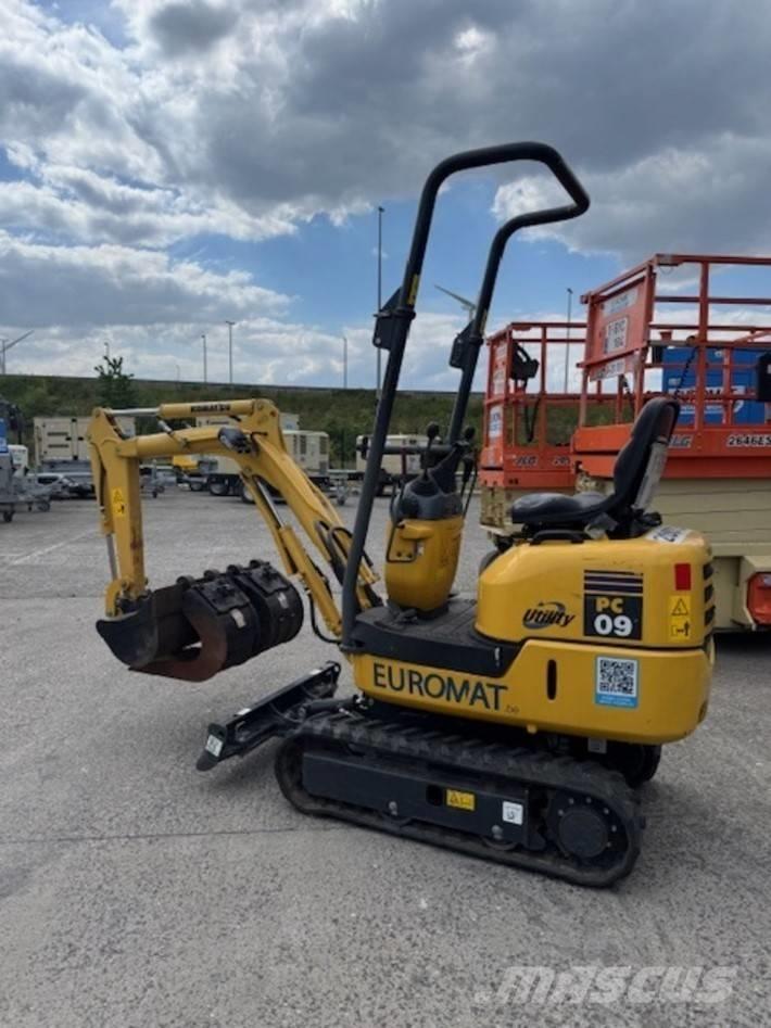 Komatsu PC 09-1 Mini rýpadlá < 7t