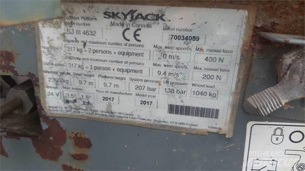 SkyJack SJIII4632 Nožnicové zdvíhacie plošiny