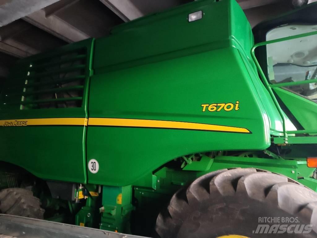 John Deere T 670 i Kombinované zberacie stroje