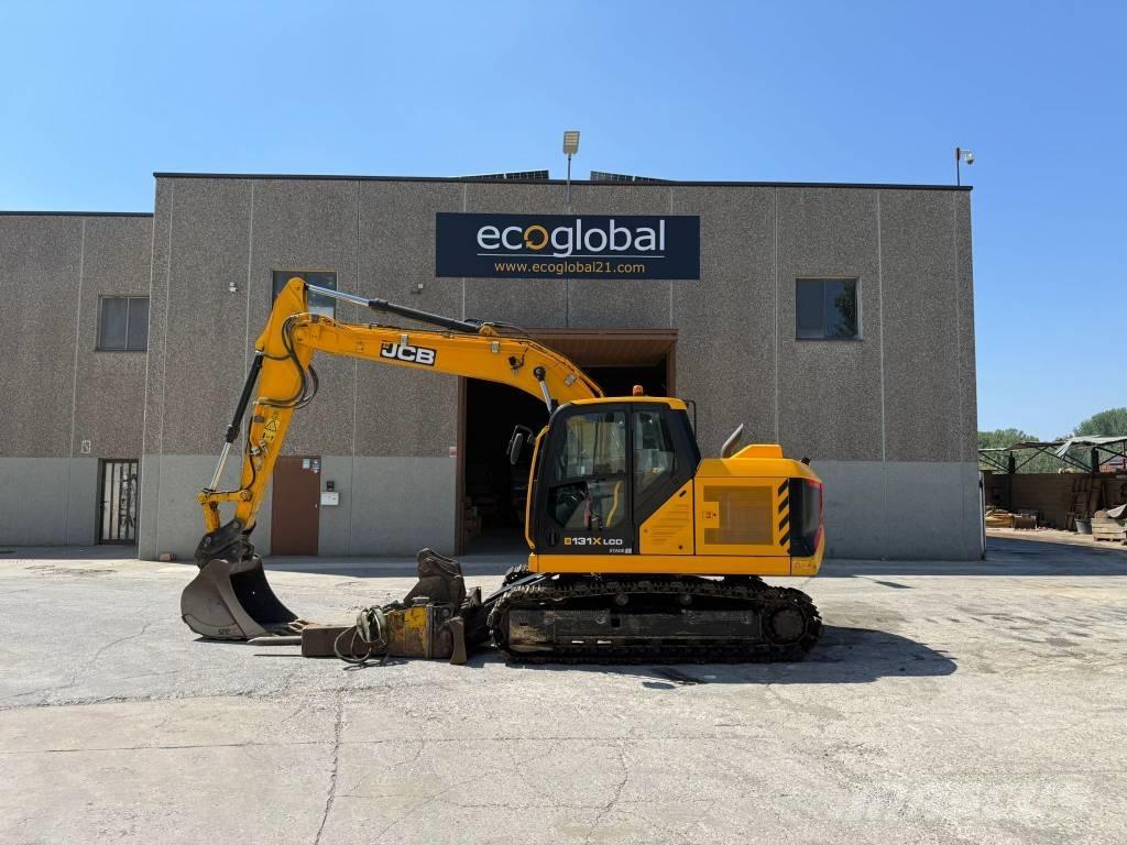 JCB 131 X LCD Pásové rýpadlá