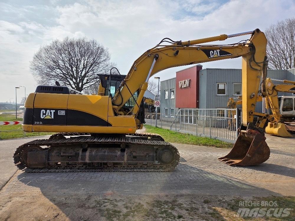 CAT 318CL Pásové rýpadlá