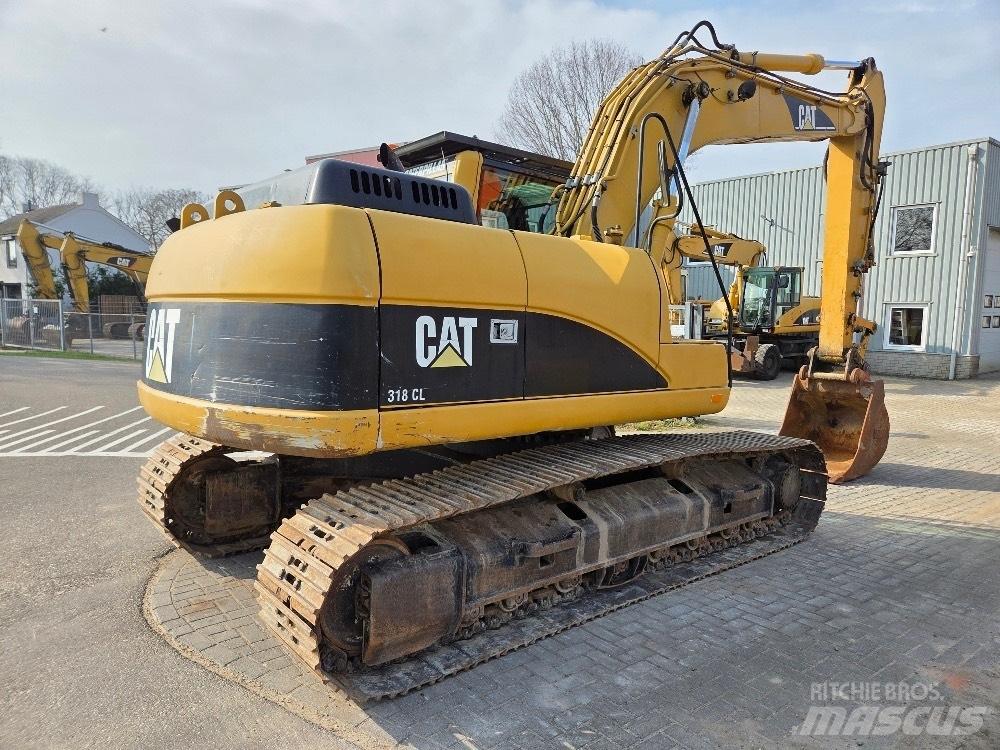 CAT 318CL Pásové rýpadlá