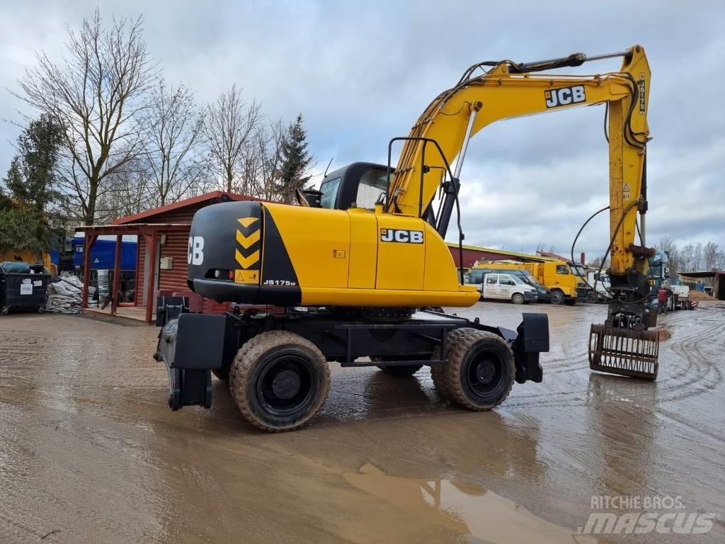 JCB JS 175 W Kolesové rýpadlá