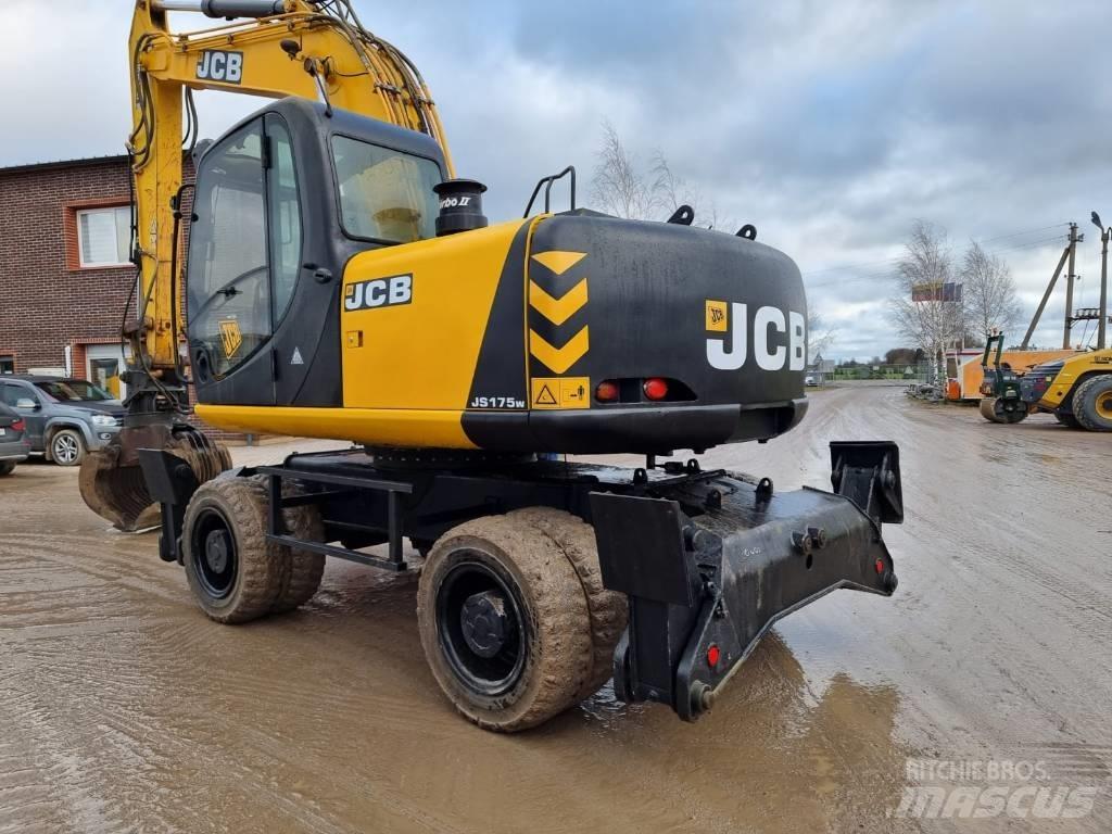 JCB JS 175 W Kolesové rýpadlá