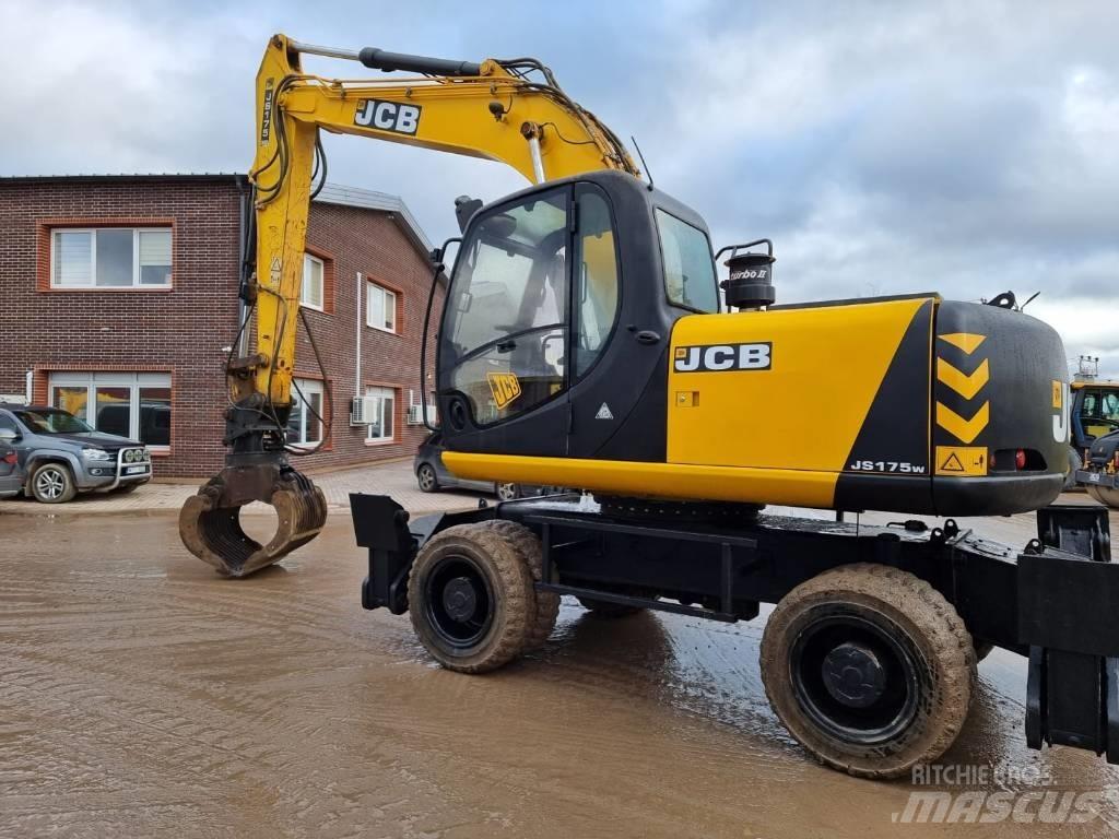 JCB JS 175 W Kolesové rýpadlá