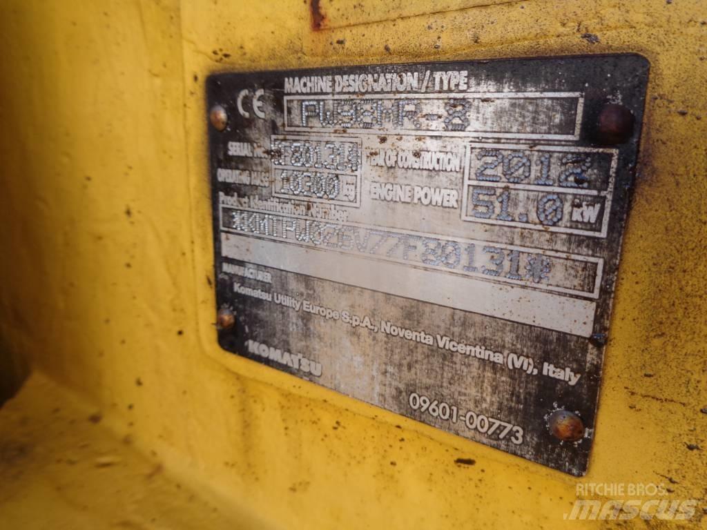 Komatsu PW 98 MR-6 Kolesové rýpadlá