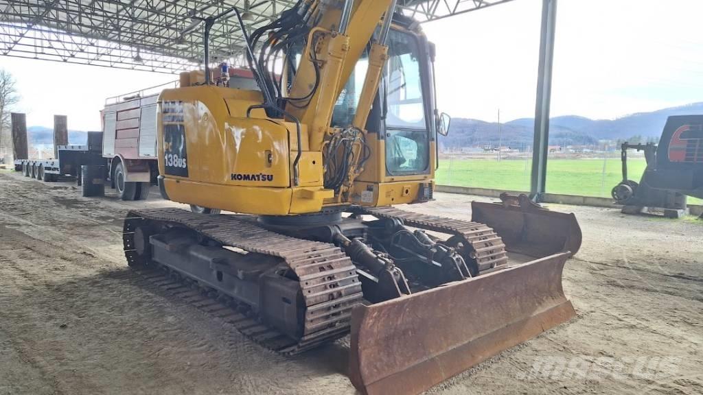 Komatsu PC 138 US-8 Pásové rýpadlá
