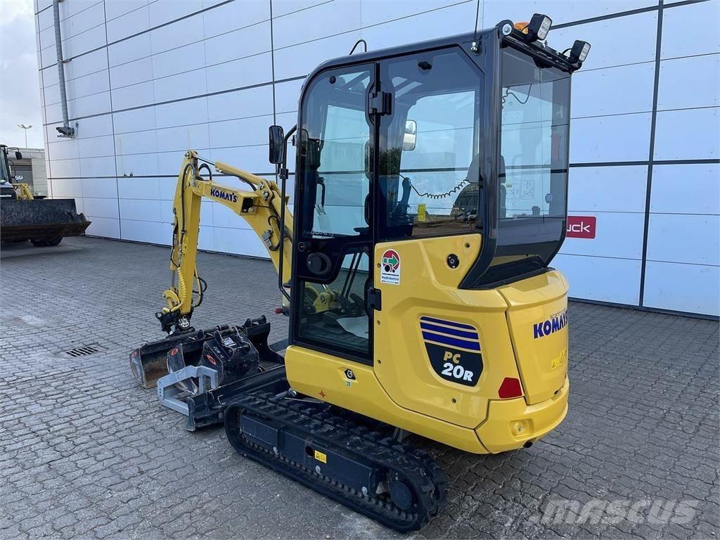 Komatsu PC20R-5 Kolesové rýpadlá