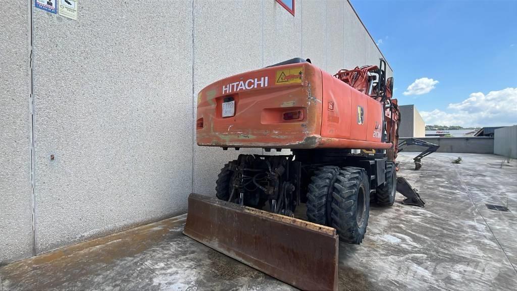 Hitachi ZX 210 W Kolesové rýpadlá