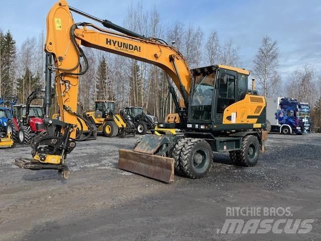Hyundai HW 140 Kolesové rýpadlá