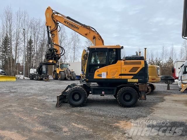Hyundai HW 140 Kolesové rýpadlá